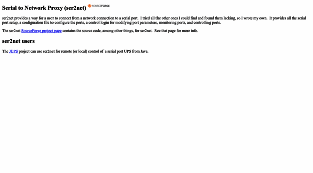ser2net.sourceforge.net