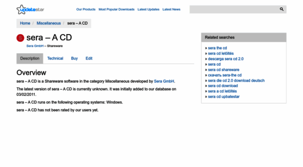 sera-a-cd.updatestar.com