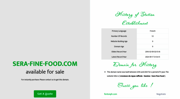 sera-fine-food.com