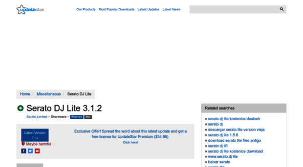 serato-dj-lite.updatestar.com
