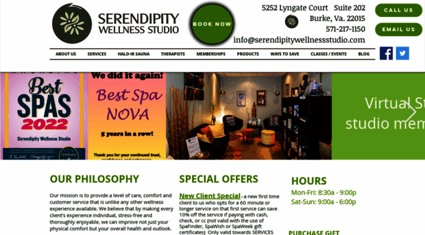 serendipitywellnessstudio.com