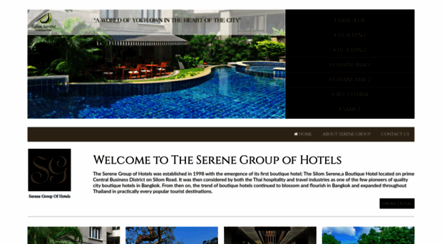 serenegroupofhotels.com