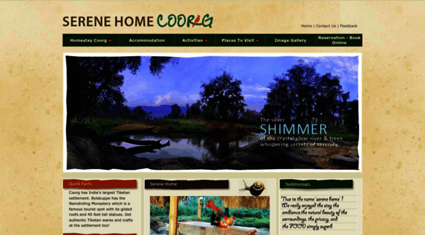 serenehomestay.com