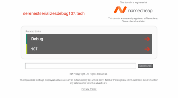 serenestserializesdebug107.tech