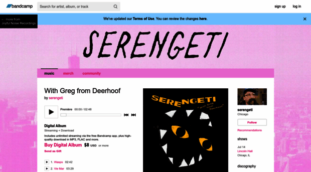 serengeti.bandcamp.com