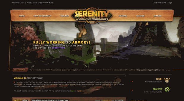 serenity-wow.com