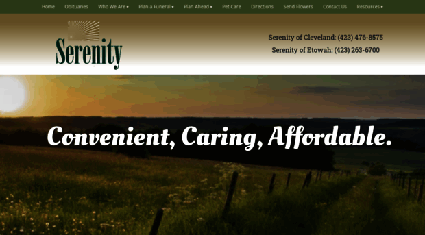 serenityfunerals.com