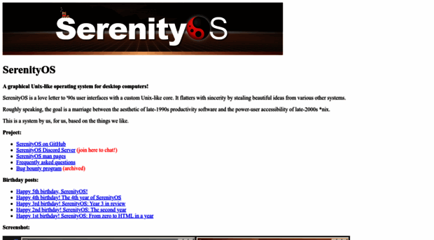 serenityos.org