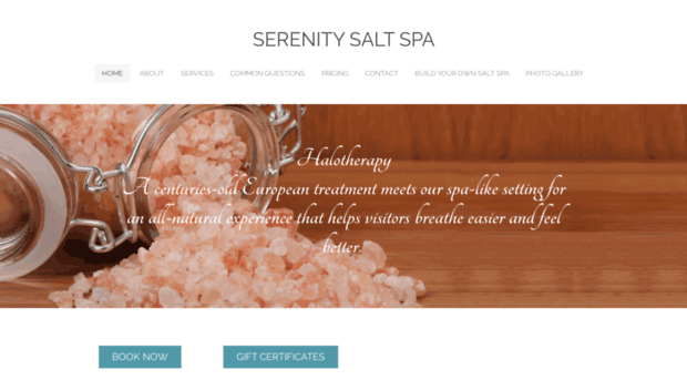 serenitysaltspa.com