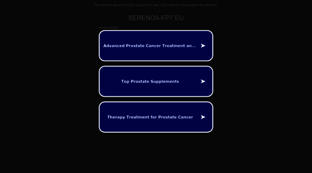 serenoa-fp7.eu