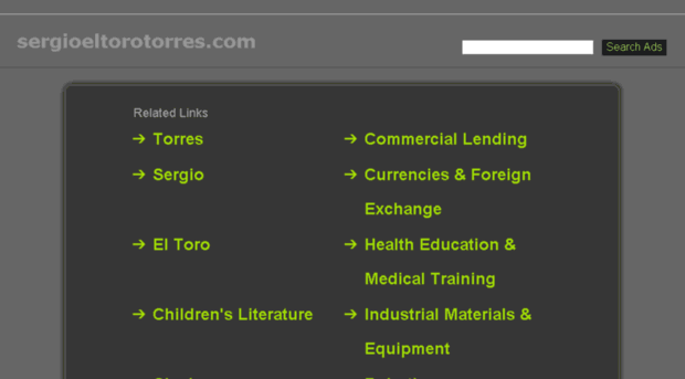 sergioeltorotorres.com