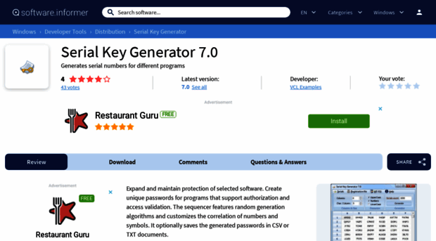 serial-key-generator.software.informer.com