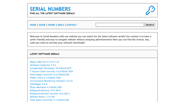 serialnumbers.site