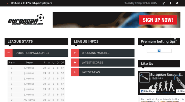 serie-a.europeansoccerstatistics.com