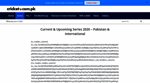 series.cricket.com.pk