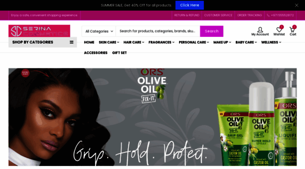 serinacosmetics.com
