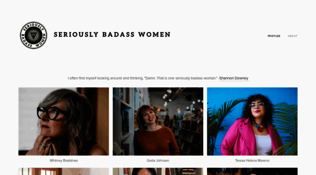 seriouslybadasswomen.com