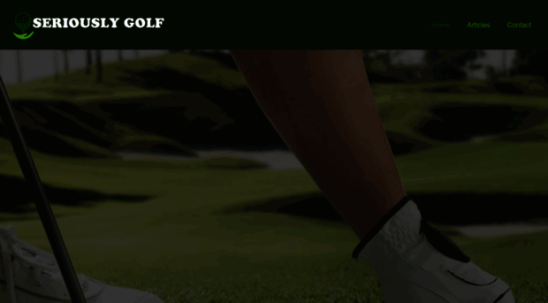 seriouslygolf.com