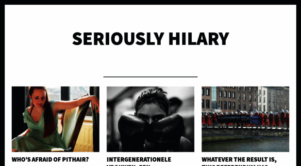 seriouslyhilary.com