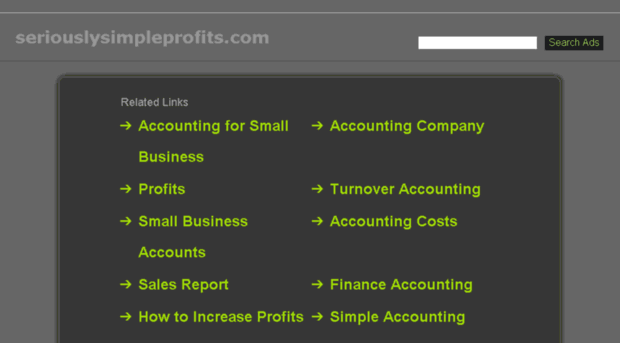 seriouslysimpleprofits.com