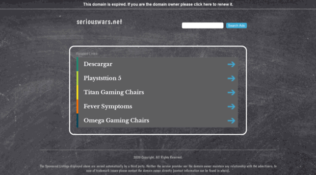seriouswars.net