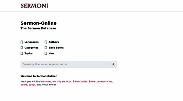 sermon-online.com