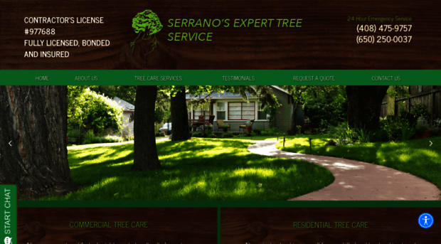 serranotrees.com