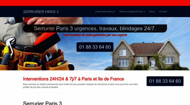 serrurierparis3pascher.com