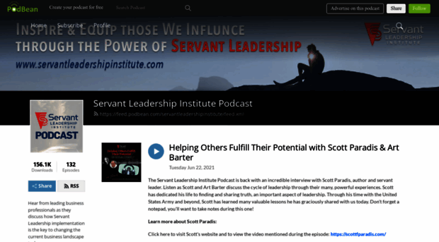 servantleadershipinstitute.podbean.com