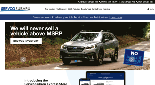 servcosubaru.com