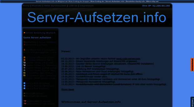 server-aufsetzen.info