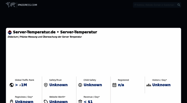 server-temperatur.de.ipaddress.com