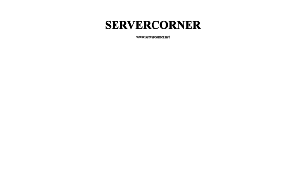 servercorner.net