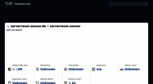 serverraum-sensor.de.ipaddress.com