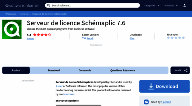 serveur-de-licence-sch-maplic.software.informer.com