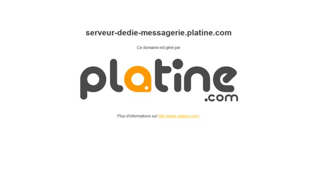serveur-dedie-messagerie.platine.com
