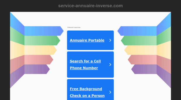 service-annuaire-inverse.com