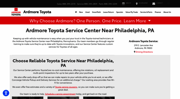 service.ardmoretoyota.com