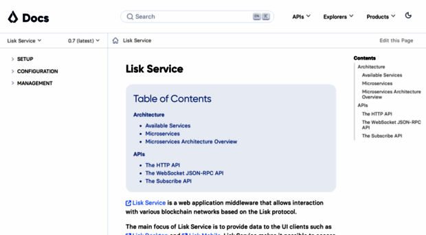 service.lisk.com