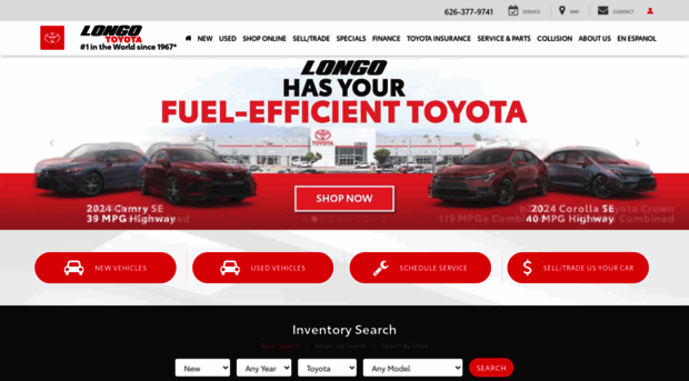 service.longotoyota.com