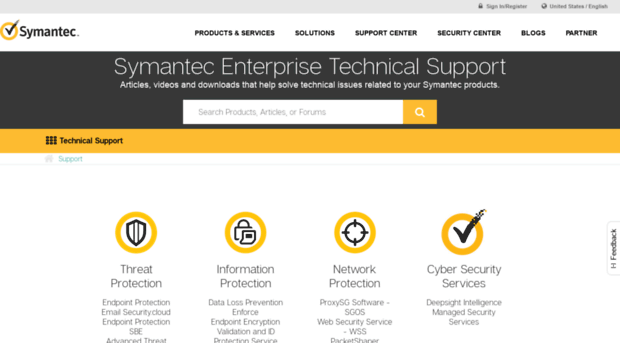 service.symantec.com