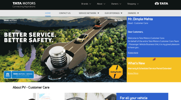 service.tatamotors.com