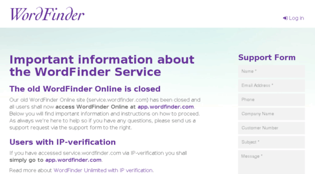 service.wordfinder.com