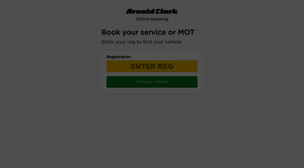 servicebooking.arnoldclark.com