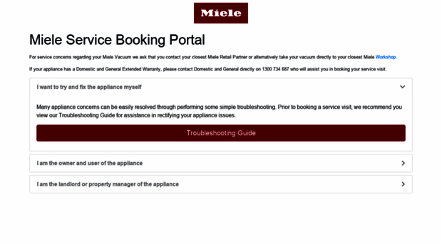 servicebooking.miele.com.au