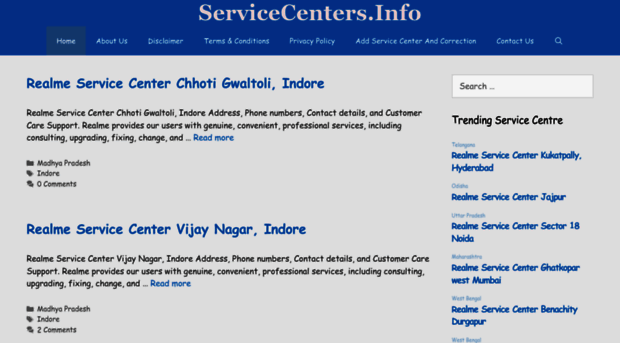 servicecenters.info