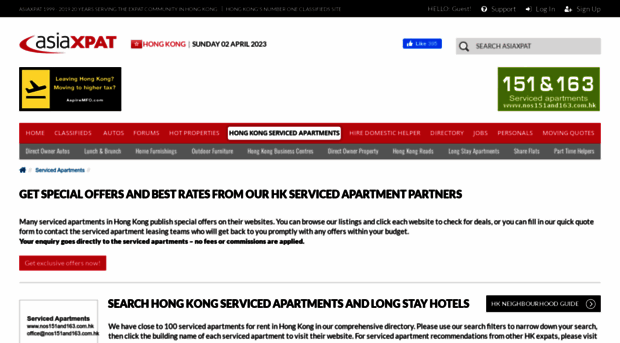 servicedapartmentsinhongkong.com