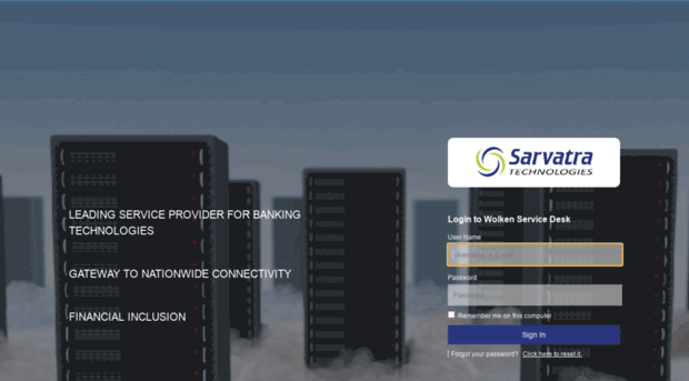 servicedesk.sarvatra.in
