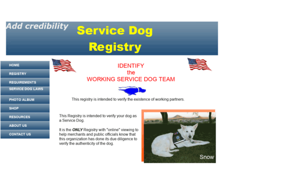 servicedogregistry.org