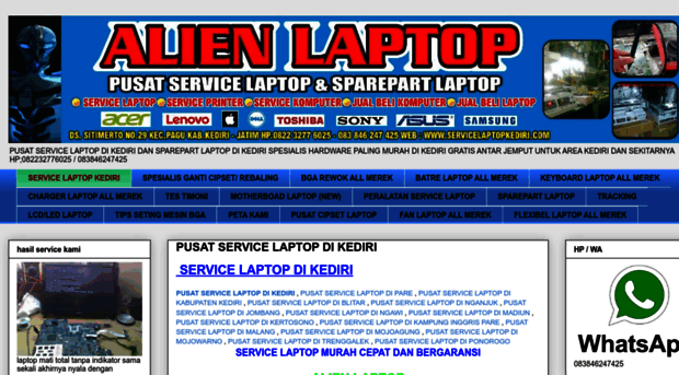 servicelaptopkediri.com